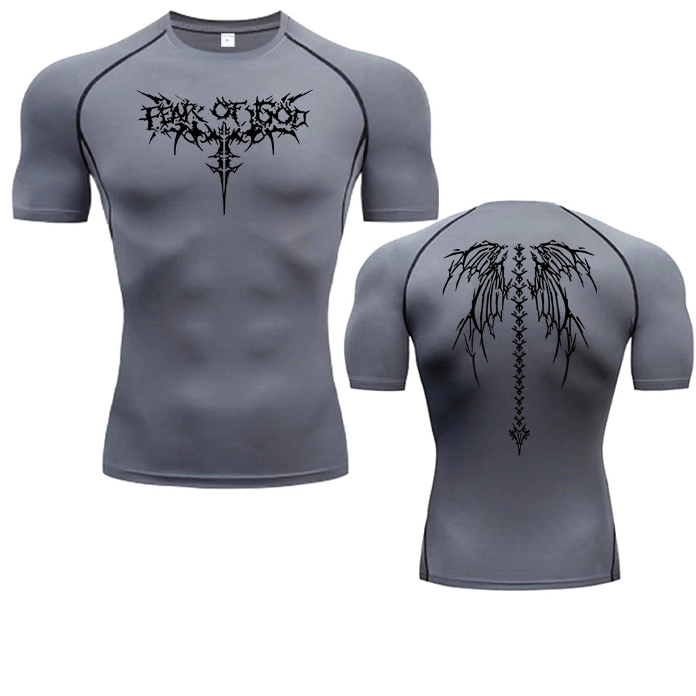 Fear of God Compression Shirt, Quick Drying and Breathable, S-3XL