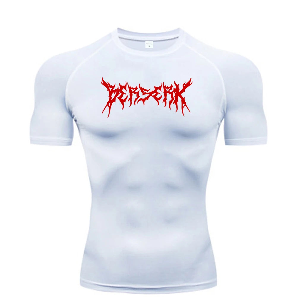 Berserk Compression Shirt, Quick Drying and Breathable, S-3XL