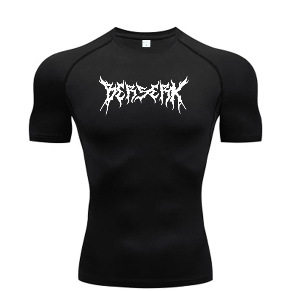 Berserk Compression Shirt, Quick Drying and Breathable, S-3XL