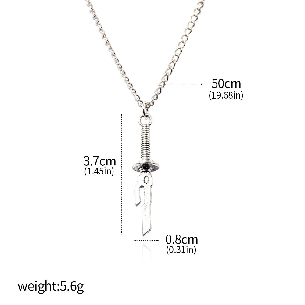 Jujutsu Kaisen Toji Sword Necklace Spear of Tianri