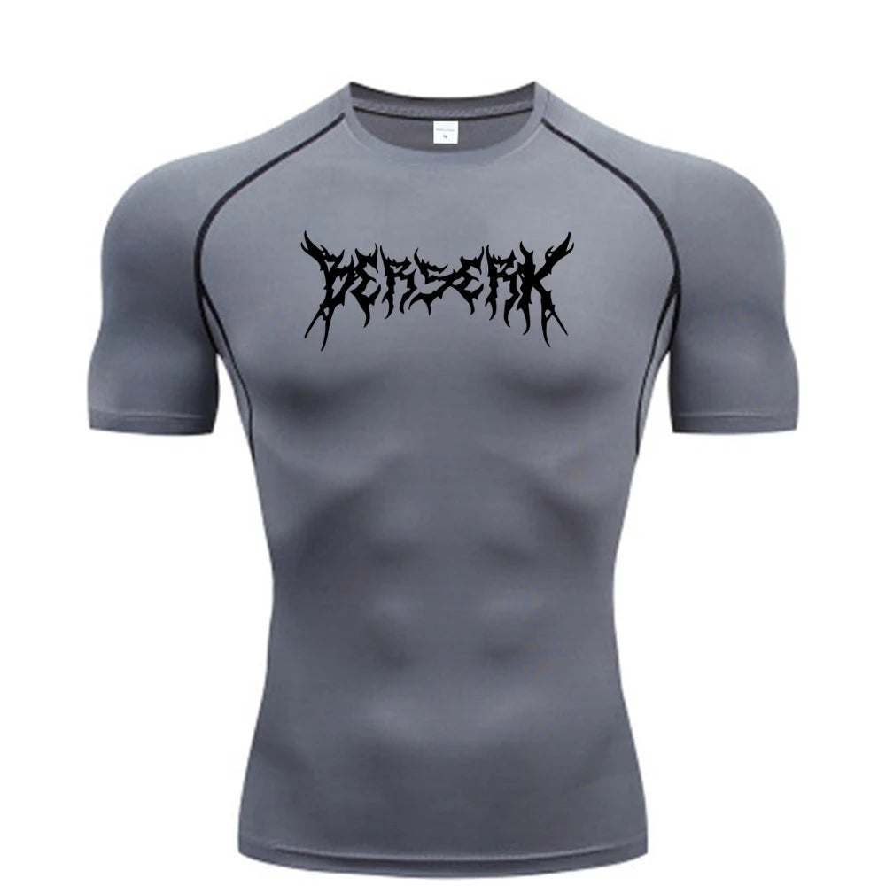 Berserk Compression Shirt, Quick Drying and Breathable, S-3XL