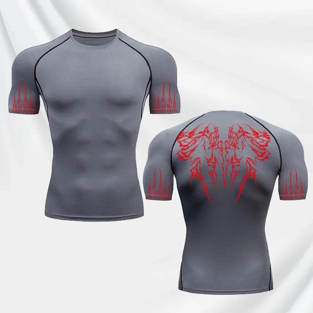 Incinerate Compression Shirt (Special Edition), Quick Drying and Breathable, S-3XL