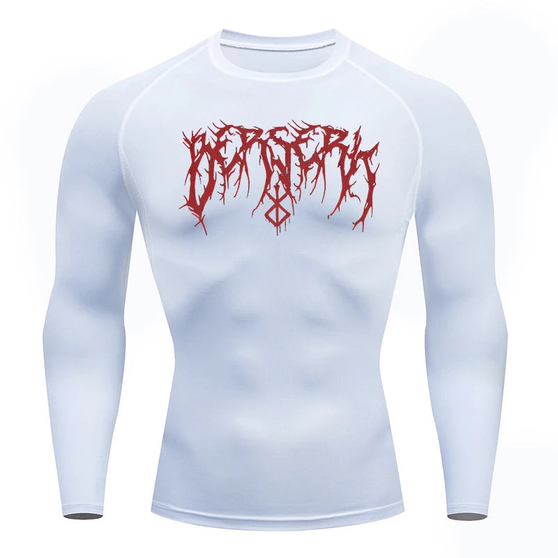 Berserk Compression Shirt, Quick Drying and Breathable, S-3XL