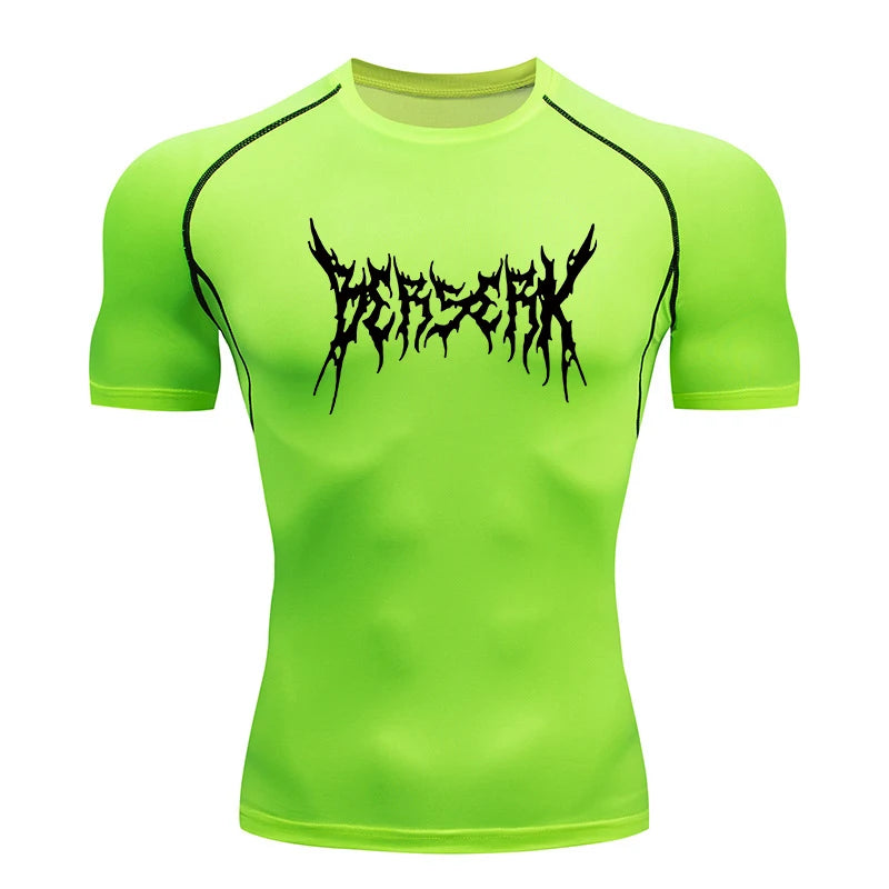 Berserk Compression Shirt, Quick Drying and Breathable, S-3XL