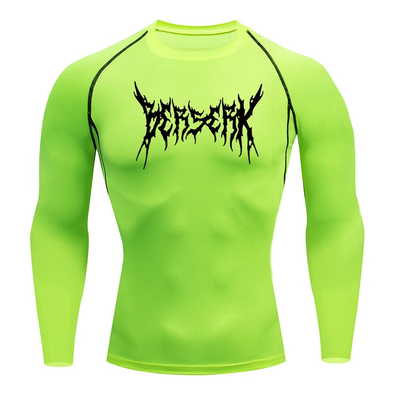 Berserk Compression Shirt, Quick Drying and Breathable, S-3XL
