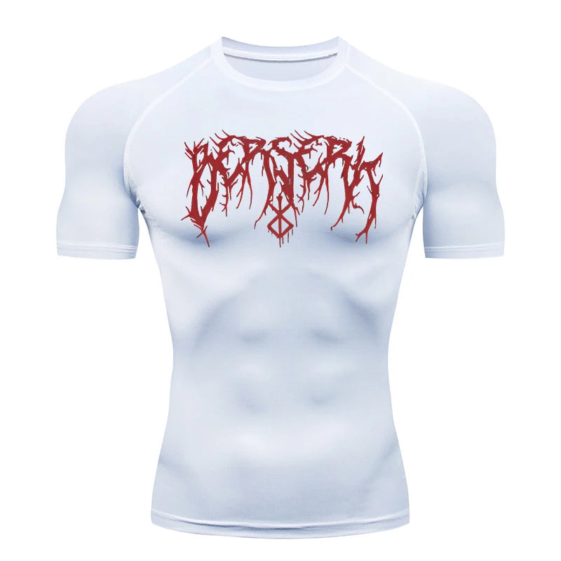 Berserk Compression Shirt, Quick Drying and Breathable, S-3XL