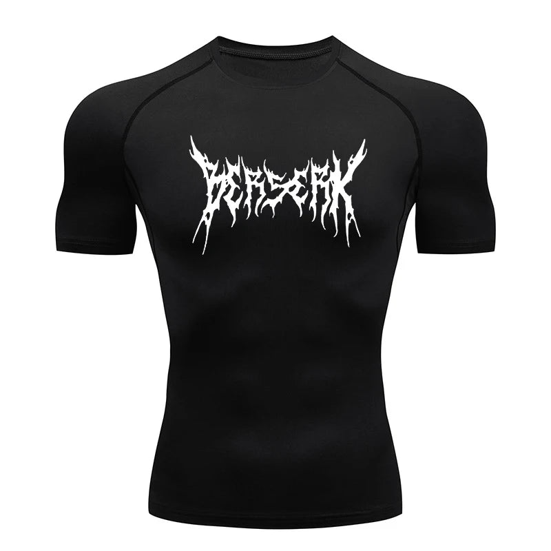 Berserk Compression Shirt, Quick Drying and Breathable, S-3XL