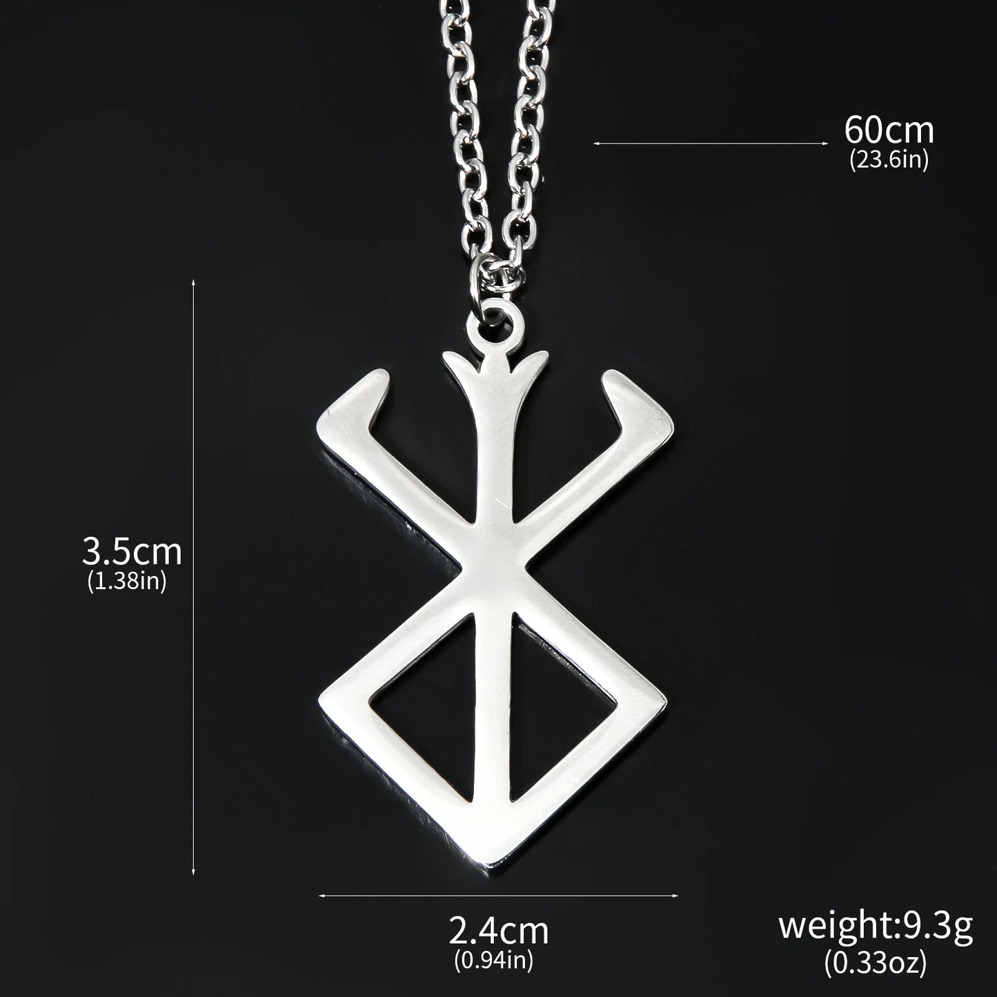 Berserk Mark of Sacrifice Chain 2mm 60-cm
