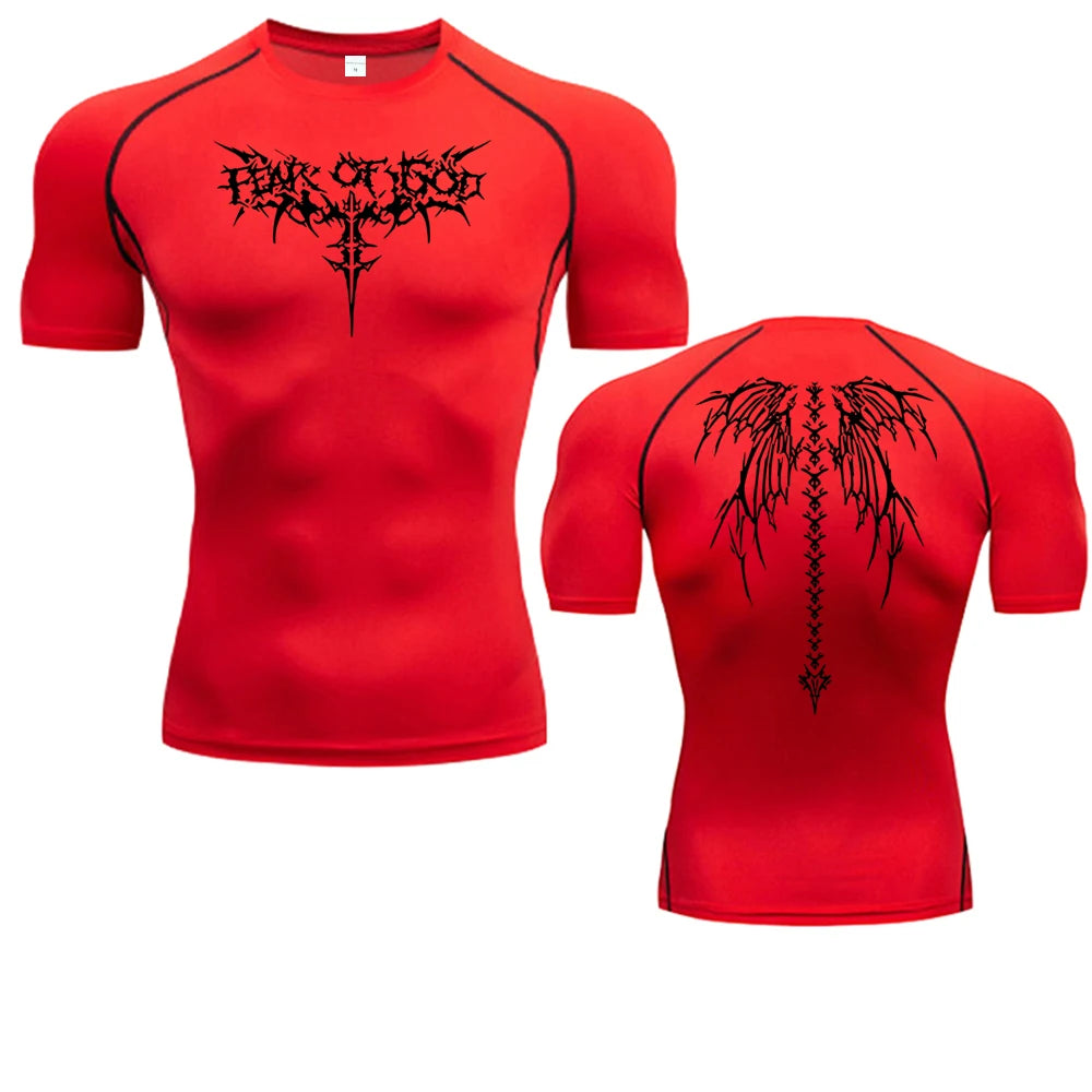 Fear of God Compression Shirt, Quick Drying and Breathable, S-3XL