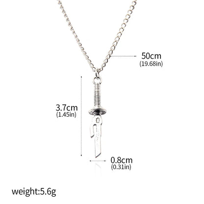 Jujutsu Kaisen Toji Sword Necklace Spear of Tianri