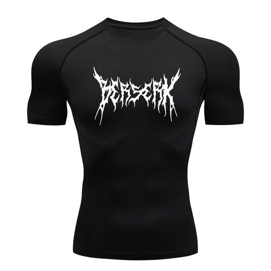 Berserk Compression Shirt, Quick Drying and Breathable, S-3XL