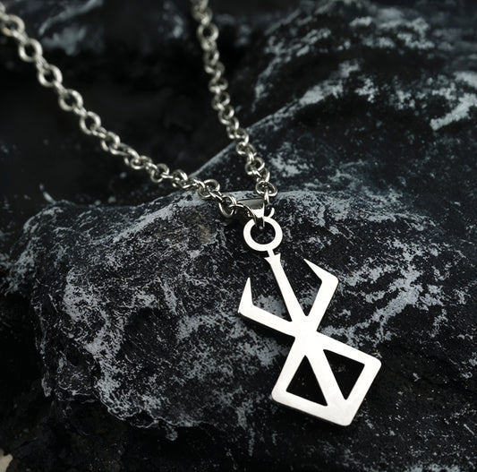 BERSERK mark of Sacrifice Necklace (Oxidizable)
